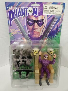 Vintage 1995 RARE Street Players The Phantom Action Figure NEW